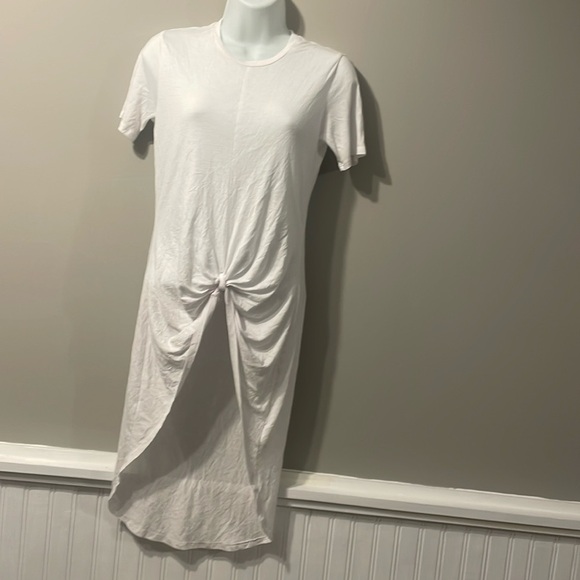 Rachel rachel roy white women shirt with knotted front - Picture 1 of 3